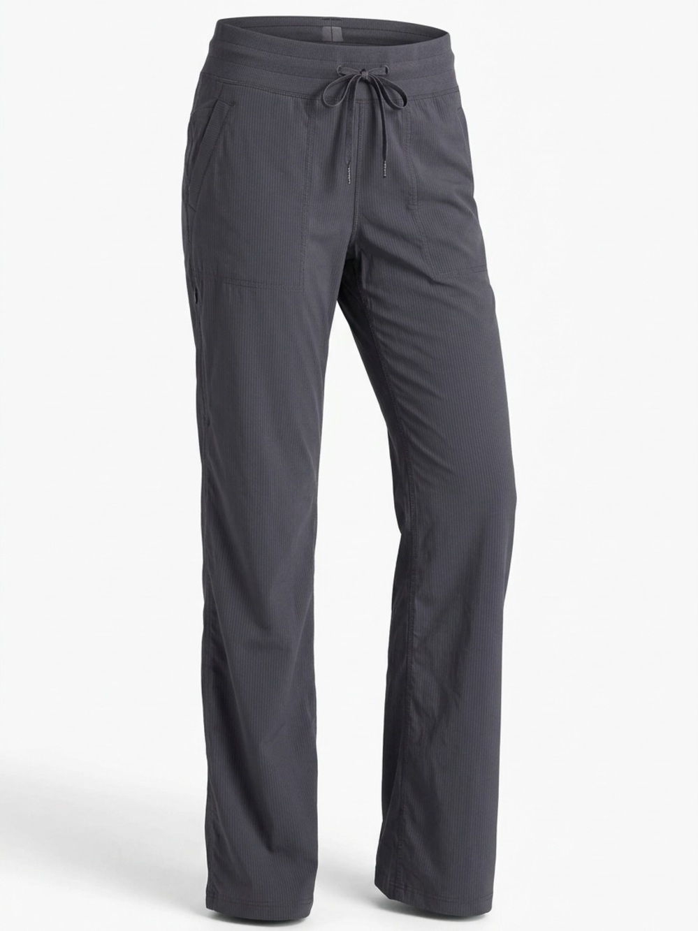 Lululemon Dance Studio Pants Charcoal Gray Size 12 Drawstring